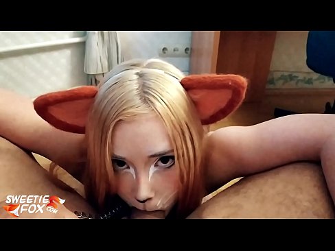 ❤️ Кицунэ глытае член і канчае ў рот ️❌ Чербанне у нас be.com-fullporner.ru ️❤
